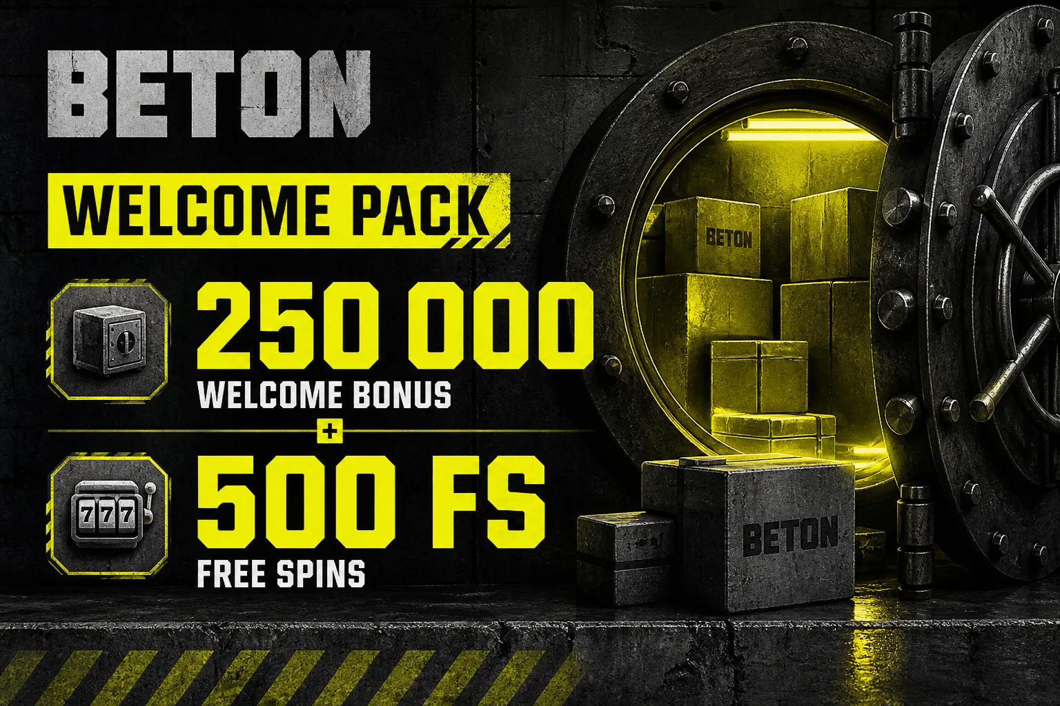 BETON21 bonus vault